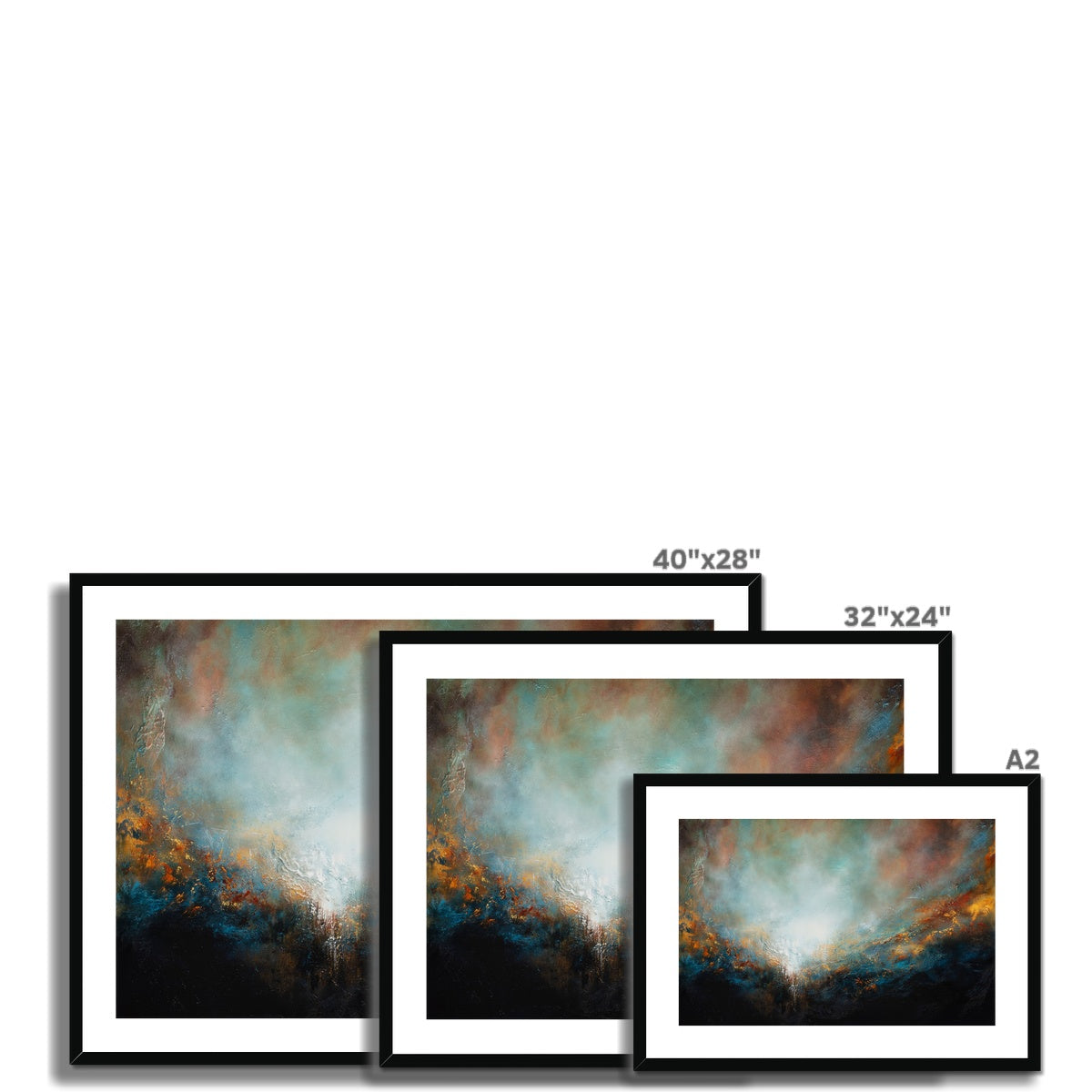 Celestial Symphony Framed & Mounted Print