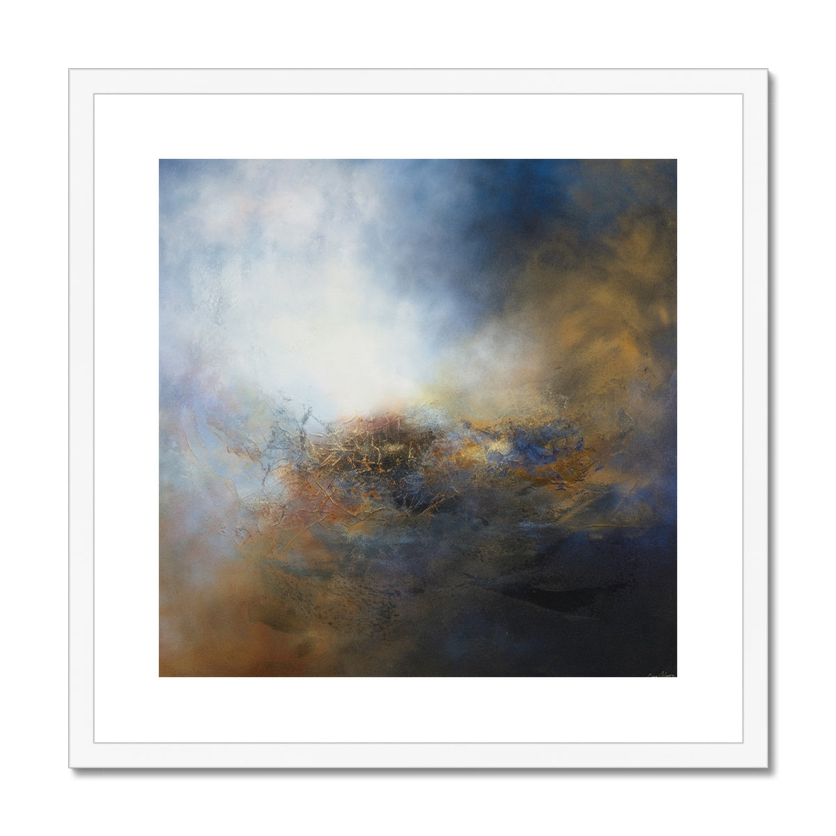 Breaking Through Framed & Mounted Print