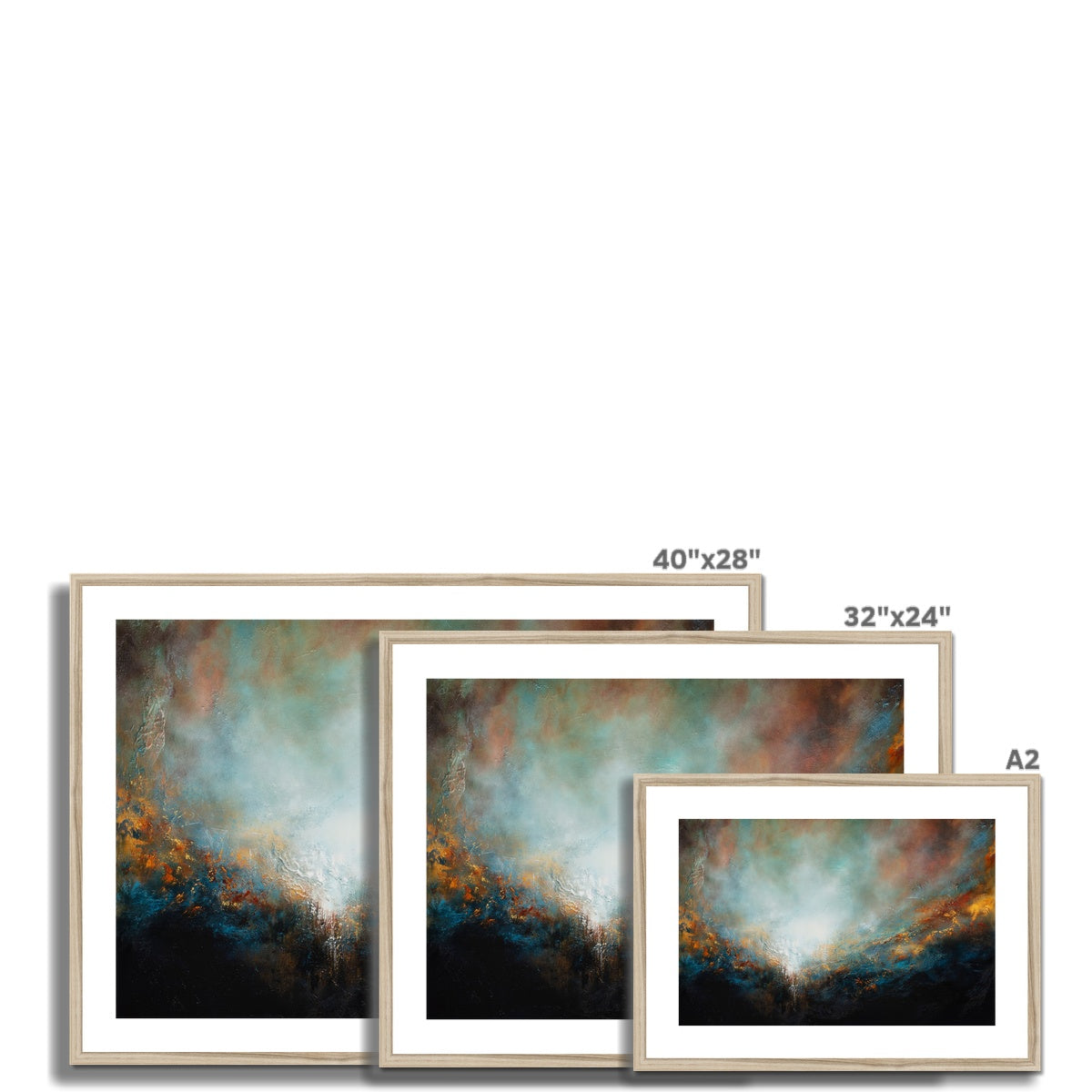 Celestial Symphony Framed & Mounted Print