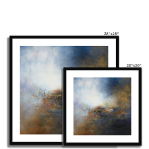 Breaking Through Framed & Mounted Print